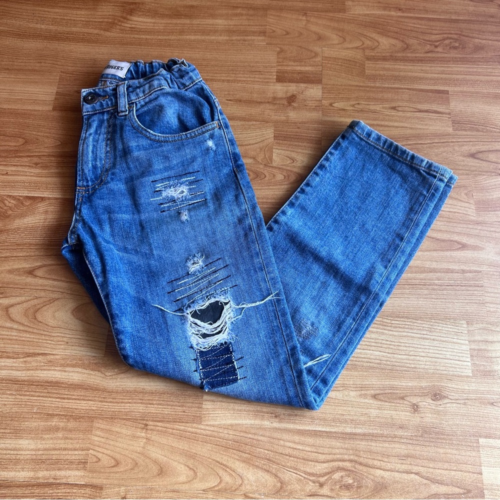 Roy Roger’s Boy Distressed Blue Jeans